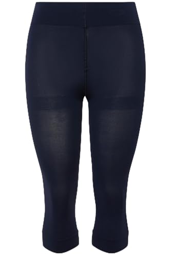 Ulla Popken Damen große Größen Übergrößen Plus Size Strumpf-Capri, blickdicht, Oberschenkel-Schutz nachtblau 58+ 815580139-58+ Ulla Popken Damen große Größen Übergrößen Plus Size Strumpf-Capri, blickdicht, Oberschenkel-Schutz nachtblau 58+ 815580139-58+ von Ulla Popken
