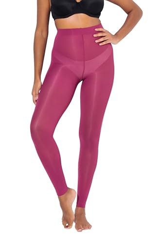 Ulla Popken Damen große Größen Übergrößen Plus Size Strumpf-Leggings, 60 den, flache Nähte Ulla Popken Damen große Größen Übergrößen Plus Size Strumpf-Leggings, 60 den, flache Nähte von Ulla Popken