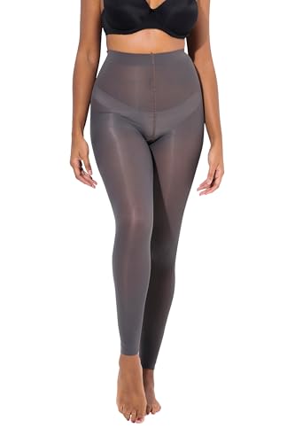 Ulla Popken Damen große Größen Übergrößen Plus Size Strumpf-Leggings, 60 den, flache Nähte Ulla Popken Damen große Größen Übergrößen Plus Size Strumpf-Leggings, 60 den, flache Nähte von Ulla Popken