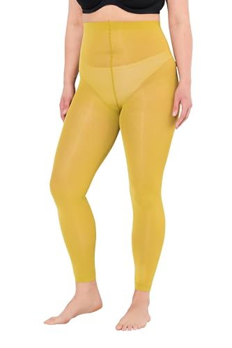 Ulla Popken Damen große Größen Übergrößen Plus Size Strumpf-Leggings, 60 den, flache Nähte Ulla Popken Damen große Größen Übergrößen Plus Size Strumpf-Leggings, 60 den, flache Nähte von Ulla Popken