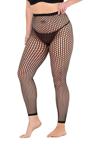 Ulla Popken Damen große Größen Übergrößen Plus Size Strumpf-Leggings, Netz, verschiedene Tragevarianten schwarz 50+ 835719100-50+ Ulla Popken Damen große Größen Übergrößen Plus Size Strumpf-Leggings, Netz, verschiedene Tragevarianten schwarz 50+ 835719100-50+ von Ulla Popken