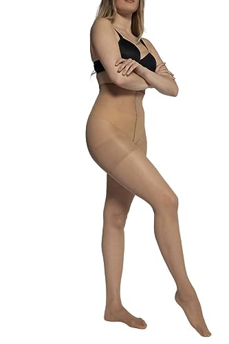 Ulla Popken Damen große Größen Übergrößen Plus Size Strumpfhose, 2 den, Xceptionelle-Qualität teint von Ulla Popken