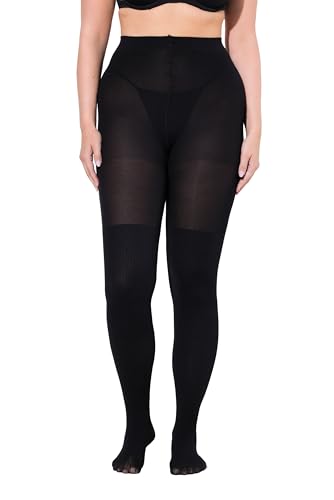 Ulla Popken Damen große Größen Übergrößen Plus Size Strumpfhose, Overknee-Optik, 80 den schwarz 46+ 831196100-46+ Ulla Popken Damen große Größen Übergrößen Plus Size Strumpfhose, Overknee-Optik, 80 den schwarz 46+ 831196100-46+ von Ulla Popken
