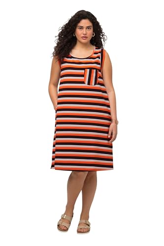 Ulla Popken Damen große Größen Übergrößen Plus Size Sweatkleid, A-Linie, Taschen, Rundhals, ärmellos Mandarine 50+ 818740650-50+ Ulla Popken Damen große Größen Übergrößen Plus Size Sweatkleid, A-Linie, Taschen, Rundhals, ärmellos Mandarine 50+ 818740650-50+ von Ulla Popken