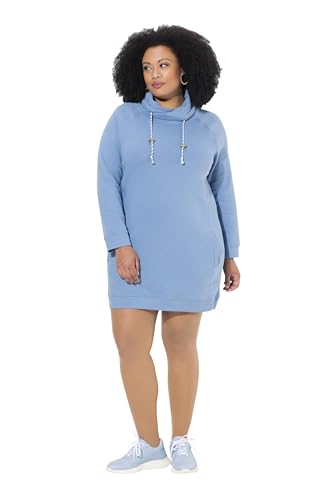 Ulla Popken Damen große Größen Übergrößen Plus Size Sweatkleid, Stehkragen, Langarm, Taschen helle Kornblume 50+ 825247729-50+ Ulla Popken Damen große Größen Übergrößen Plus Size Sweatkleid, Stehkragen, Langarm, Taschen helle Kornblume 50+ 825247729-50+ von Ulla Popken