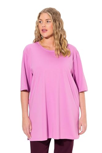 Ulla Popken Damen große Größen Übergrößen Plus Size T-Shirt, Rundhalsausschnitt, Relaxed, Halbarm ametyst 46+ 486910801-46+ Ulla Popken Damen große Größen Übergrößen Plus Size T-Shirt, Rundhalsausschnitt, Relaxed, Halbarm ametyst 46+ 486910801-46+ von Ulla Popken