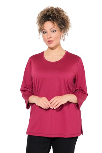 Ulla Popken Damen große Größen Übergrößen Plus Size T-Shirt, Ziernähte, Rundhals, Halbarm rot pink 54+ 832390540-54+ Ulla Popken Damen große Größen Übergrößen Plus Size T-Shirt, Ziernähte, Rundhals, Halbarm rot pink 54+ 832390540-54+ von Ulla Popken