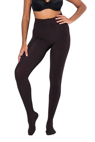 Ulla Popken Damen große Größen Übergrößen Plus Size Thermo-Strumpfhose, warm, blickdicht, Stretchkomfort Ulla Popken Damen große Größen Übergrößen Plus Size Thermo-Strumpfhose, warm, blickdicht, Stretchkomfort von Ulla Popken