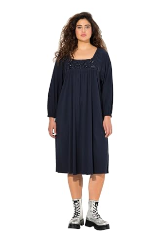 Ulla Popken Damen große Größen Übergrößen Plus Size Tunika-Kleid, Ziersteine, Carree-Ausschnitt, Langarm Marine 50+ 832792130-50+ Ulla Popken Damen große Größen Übergrößen Plus Size Tunika-Kleid, Ziersteine, Carree-Ausschnitt, Langarm Marine 50+ 832792130-50+ von Ulla Popken