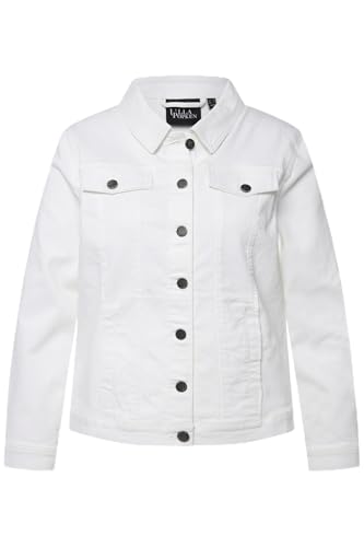 Ulla Popken Damen Jeansjacke, weiß, 46 Ulla Popken Damen Jeansjacke, weiß, 46 von Ulla Popken