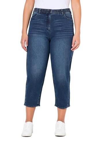 Ulla Popken Women's Mom, konisches Bein, Komfortbund Jeans, Dark Blue Denim, 48 Ulla Popken Women's Mom, konisches Bein, Komfortbund Jeans, Dark Blue Denim, 48 von Ulla Popken
