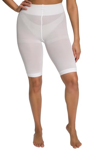 Ulla Popken Damen Strumpf-Radler, Den, Oberschenkelschutz, Knielang Radler, 80den, Schneeweiß, 42-44 EU Ulla Popken Damen Strumpf-Radler, Den, Oberschenkelschutz, Knielang Radler, 80den, Schneeweiß, 42-44 EU von Ulla Popken
