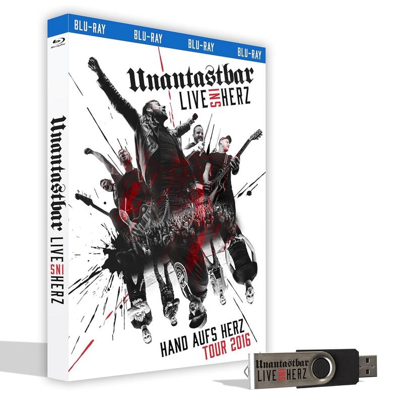 Unantastbar Live ins Herz Blu-Ray multicolor Unantastbar Live ins Herz Blu-Ray multicolor von Unantastbar