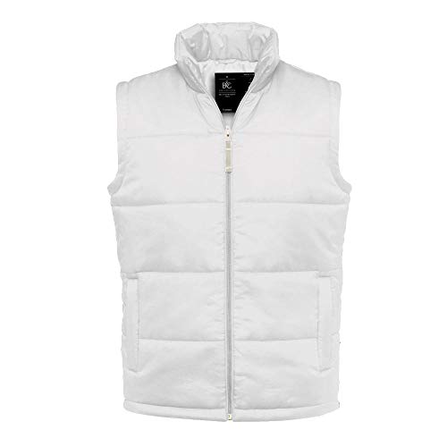 B&C - gefütterte Weste 'Bodywarmer Men' M,White von Unbekannt