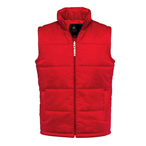 B&C - gefütterte Weste 'Bodywarmer Men' S,Red von Unbekannt