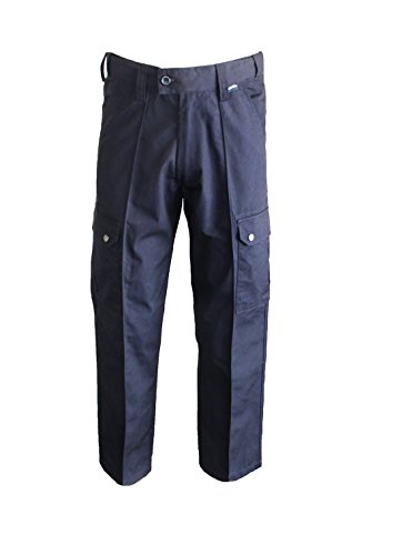 Herren Arbeitshose Bundhose Berufshose Hose Profi Arbeitskleidung Home Office Dunkelblau 52 (W52) von Unbekannt