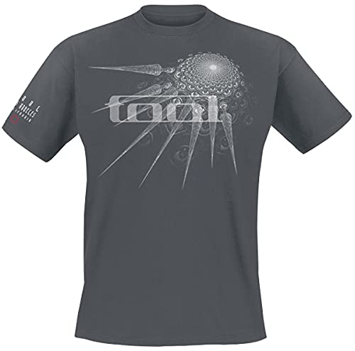 Tool Herren Spectre Spike Charcoal T-Shirt Grau von Tool