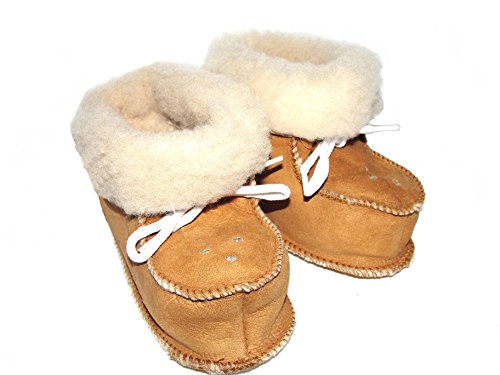 Unbekannt Baby Lammfellschuhe beige von Unbekannt