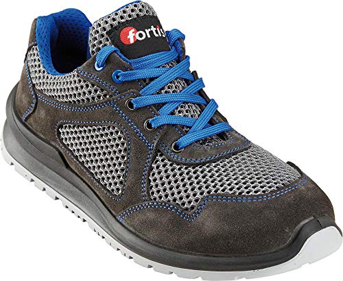 Unbekannt Fortis Unisex Arbeitsschuh Sicherheitsschuh Halbschuh atmungsaktiv türkis/blau, Schuhgr. Arbeitsschuhe:43 von Unbekannt