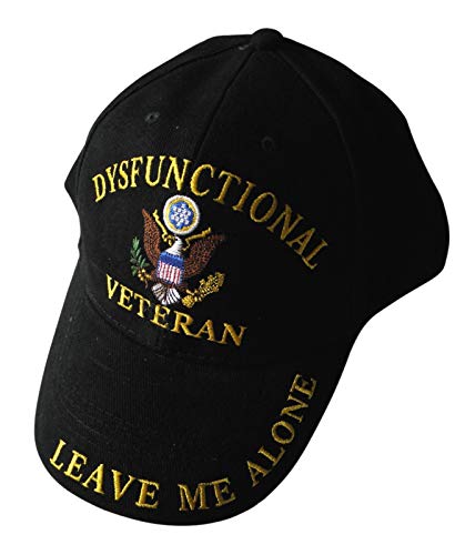 Unbekannt ee Dysfunctional Veteran Direct Embroidered Hat - Black - Veteran Owned Business von Artist Unknown