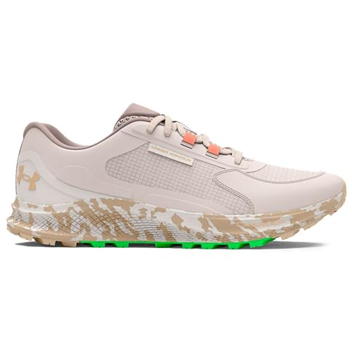 Under Armour Charged Bandit Trail 3 Damen-Sneaker, (102) Gray Matter/White Clay/Aero Orange, 38 EU von Under Armour