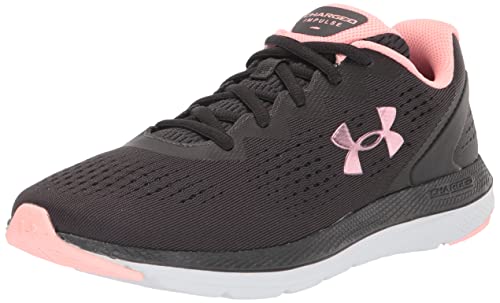 Under Armour Damen Charged Impulse 2 Laufschuh, Jet Grey (107)/Pink Sands, 38.5 EU von Under Armour