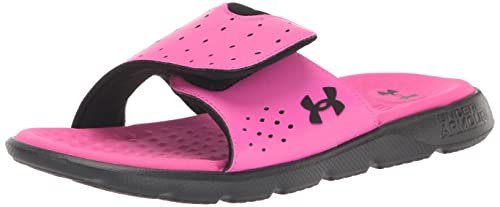 Under Armour Damen Ignite 7 Slide Sandale, (600) Rebel Pink/Schwarz/Schwarz, 38 EU von Under Armour