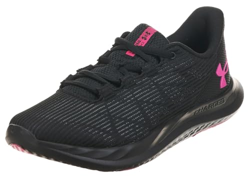 Under Armour Damen UA W Charged Speed Swift Laufschuhe, Black/Black/Rebel Pink, 35.5 EU von Under Armour