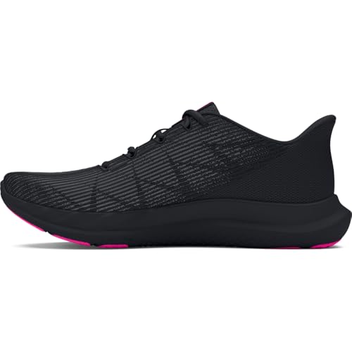 Under Armour Damen UA W Charged Speed Swift Laufschuhe, Black/Black/Rebel Pink, 38 EU von Under Armour