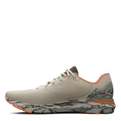 Under Armour Damen Ua W HOVR Sonic 6 Camo Technical Performance, (100) Summit White/Summit White/Orange Tropic, 39 EU von Under Armour