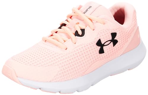 Under Armour Damen Women's Ua Surge 3 Running Shoes Visual Cushioning, Pink Sands (600)/Jet Gray, 40 EU von Under Armour