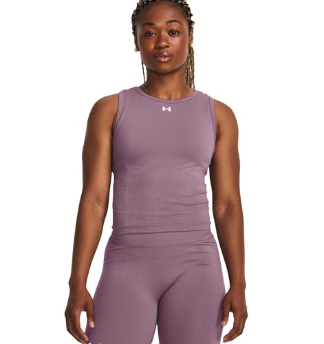 Under Armour Damen Zug Nahtlos T-Shirt, Violett, XS von Under Armour