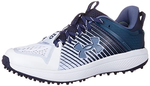 Under Armour Herren Yard Low Turf Baseball Cleat Shoe, (400) Midnight Navy/White/Midnight Navy, 4.5 von Under Armour