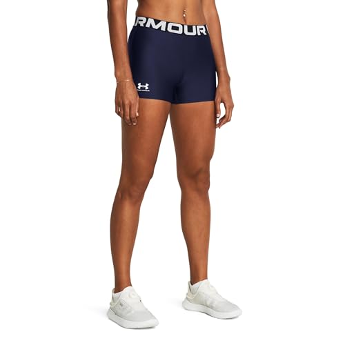 Under Armour Damen Ua Hg Shorty Shorts, Midnight Navy/White, M von Under Armour