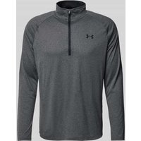 Under Armour Longsleeve aus Viskose mit Troyer-Kragen in Anthrazit, Größe S Under Armour Longsleeve aus Viskose mit Troyer-Kragen in Anthrazit, Größe S von Under Armour