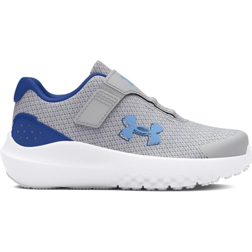 Under Armour UA BINF Surge 4 AC Laufschuhe, Mod Gray/Tech Blue/Horizon Blue, 22 EU von Under Armour