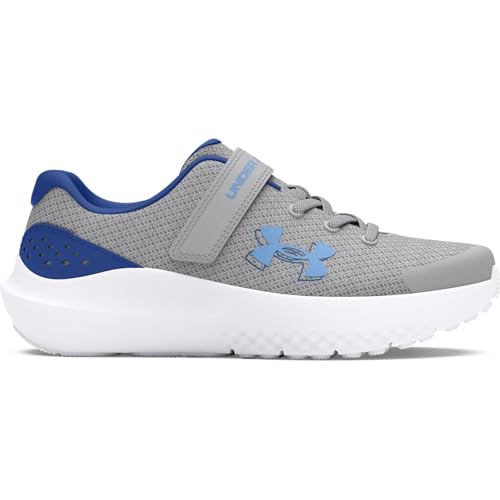 Under Armour UA BPS Surge 4 AC Laufschuhe, Mod Gray/Tech Blue/Horizon Blue, 28 EU von Under Armour