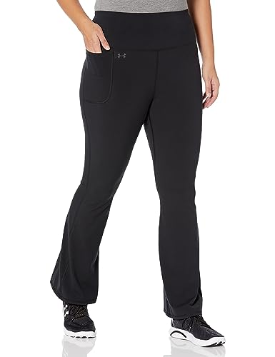 Under Armour Damen Motion Flare Pants Hose, (001) Black/Jet Gray, M von Under Armour