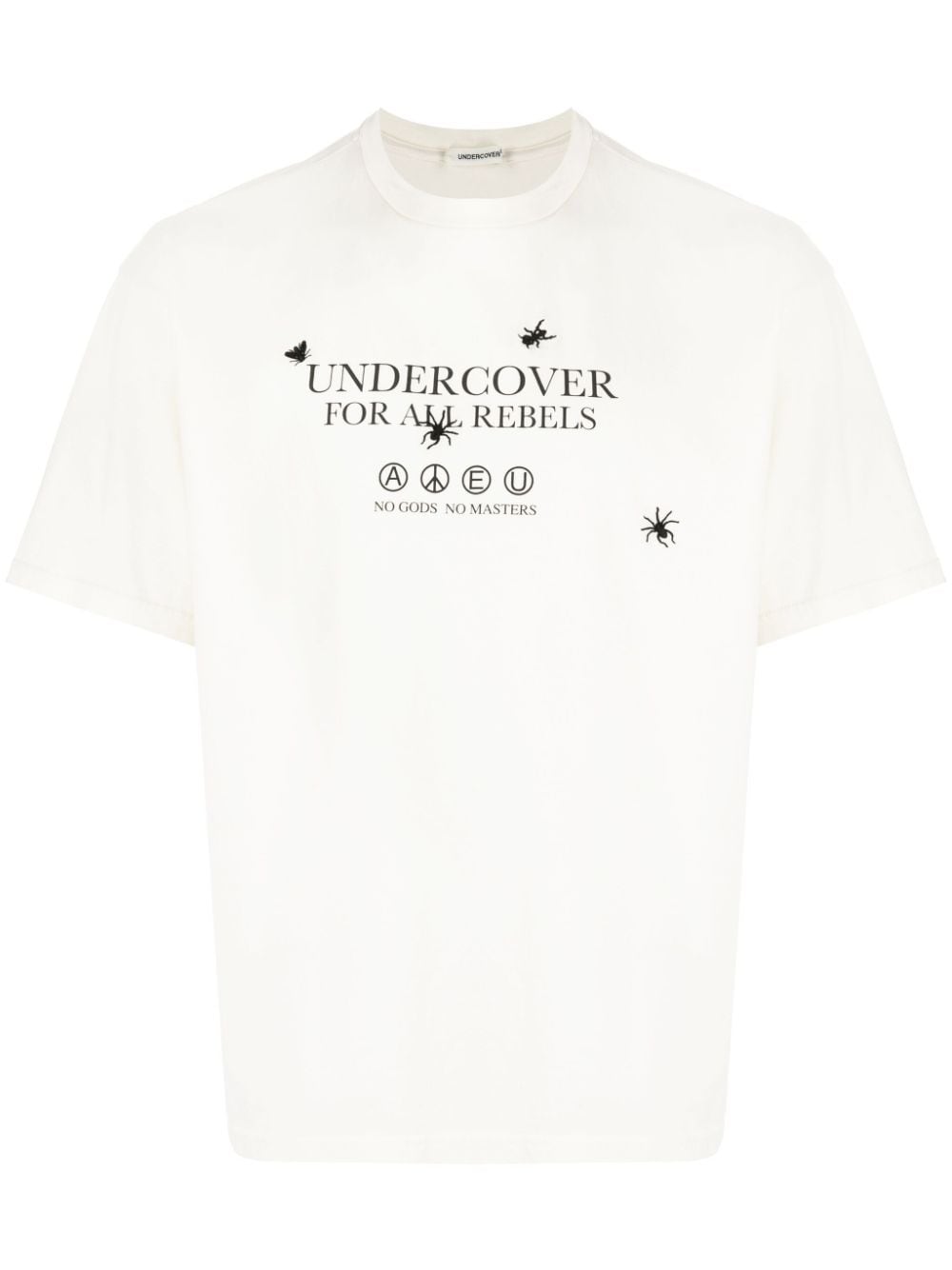 Undercover T-Shirt mit Slogan-Print - Weiß von Undercover
