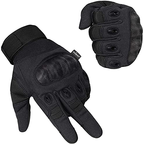 Unigear Motorrad Handschuhe Herren, Touchscreen Motorradhandschuhe mit Hard Knuckle, Leichte Fahrradhandschuhe auch geeignet für Paintball, Airsoft, Militär, Taktische Handschuhe von Unigear