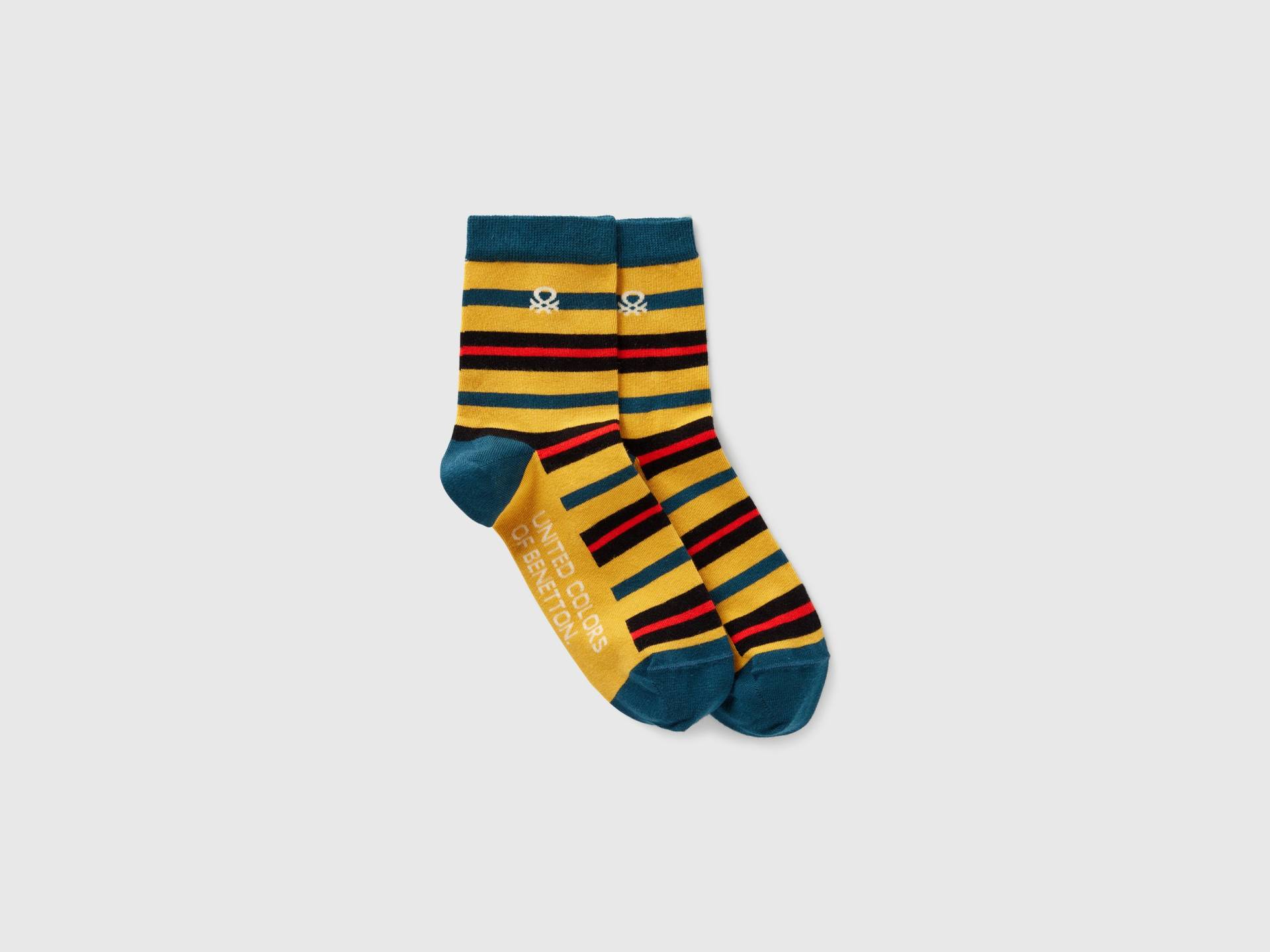 Benetton, Mehrfarbig Gestreifte Socken, size 36-41, Bunt, female Benetton, Mehrfarbig Gestreifte Socken, size 36-41, Bunt, female von United Colors of Benetton
