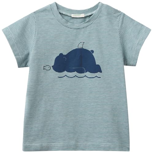 United Colors of Benetton Baby-Jungen 3qfna104e T-Shirt, Grün 903, 68 United Colors of Benetton Baby-Jungen 3qfna104e T-Shirt, Grün 903, 68 von United Colors of Benetton