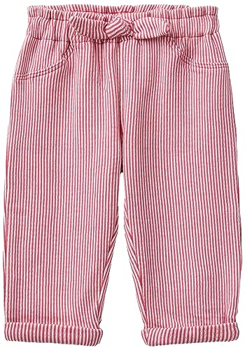 United Colors of Benetton Baby-Jungen Pantalone 33T1AF017 Hose, Rosa Tenue a Righe 910, 62 von United Colors of Benetton