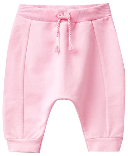 United Colors of Benetton Baby-Mädchen Pantalone 3MDUAF00X Hose, Rosa Intenso 05F, 68 von United Colors of Benetton