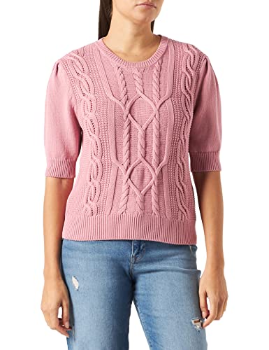 United Colors of Benetton Damen Trikot G/C M/M 101TD100N Pullover, Rosa 0 C8, S von United Colors of Benetton