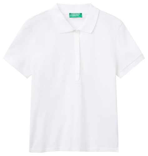 United Colors of Benetton Damen Maglia Polo M/M 3tqjd300w Polohemd, Weiß, Medium United Colors of Benetton Damen Maglia Polo M/M 3tqjd300w Polohemd, Weiß, Medium von United Colors of Benetton