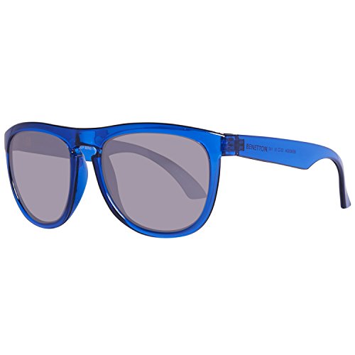 United Colors of Benetton Herren BE993S04 Sonnenbrille, Blau (Blue), 55 von United Colors of Benetton