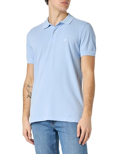 United Colors of Benetton Herren Poloshirt M/M 3089J3179 Polohemd, Hellblau 2k3, 56 von United Colors of Benetton