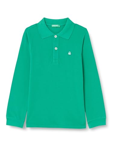 United Colors of Benetton Jungen Poloshirt M/L 3089g3009 Polohemd, Verde 108, 3 Jahre von United Colors of Benetton