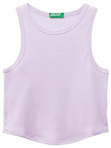 United Colors of Benetton Mädchen Tanktop 31h3ch01f Unterhemd, violett, 130 cm von United Colors of Benetton